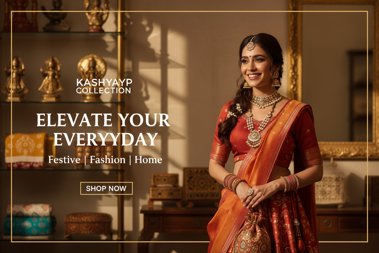 Kashyap Collection Hero Banner